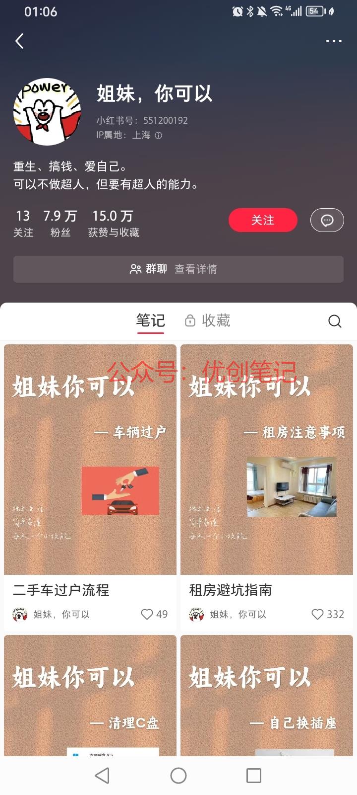 独立女性小红书IP起号…#情报-搞钱线报📢论坛-网创交流-优创圈